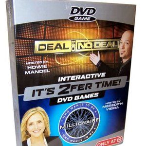 It's 2Fer Time! 2 For 1 Interactive DVD Games